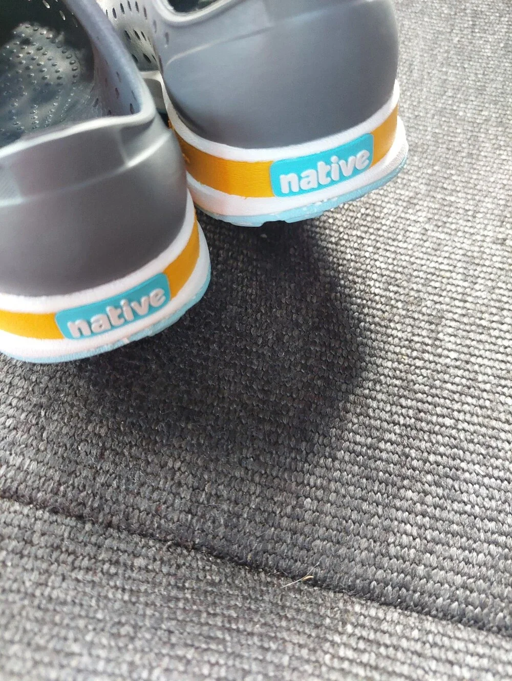 NATIVE Sneakers Sz C7 SHOES Robbie Sugarlite Block Kids